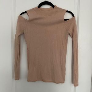 Halston heritage cashmere&wool sweater - xs